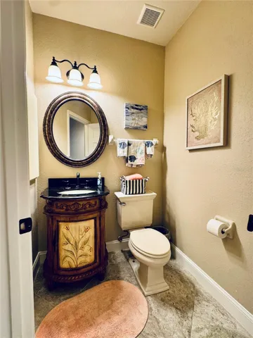 Guest powder room