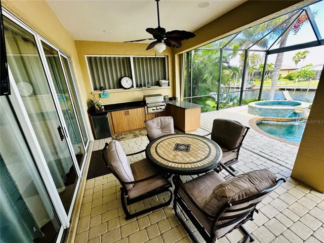 Outdoor kitchen