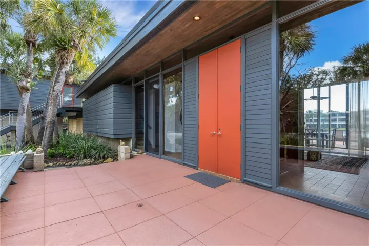 Front Entry facing east