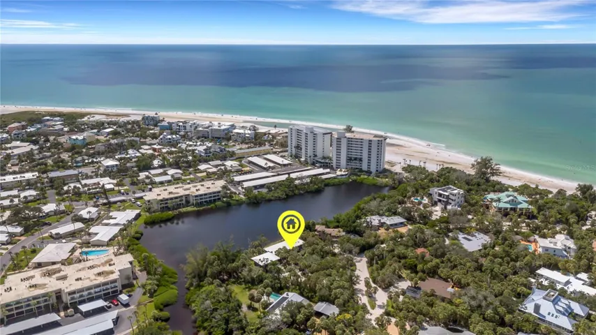 Southwest view to Gulf
