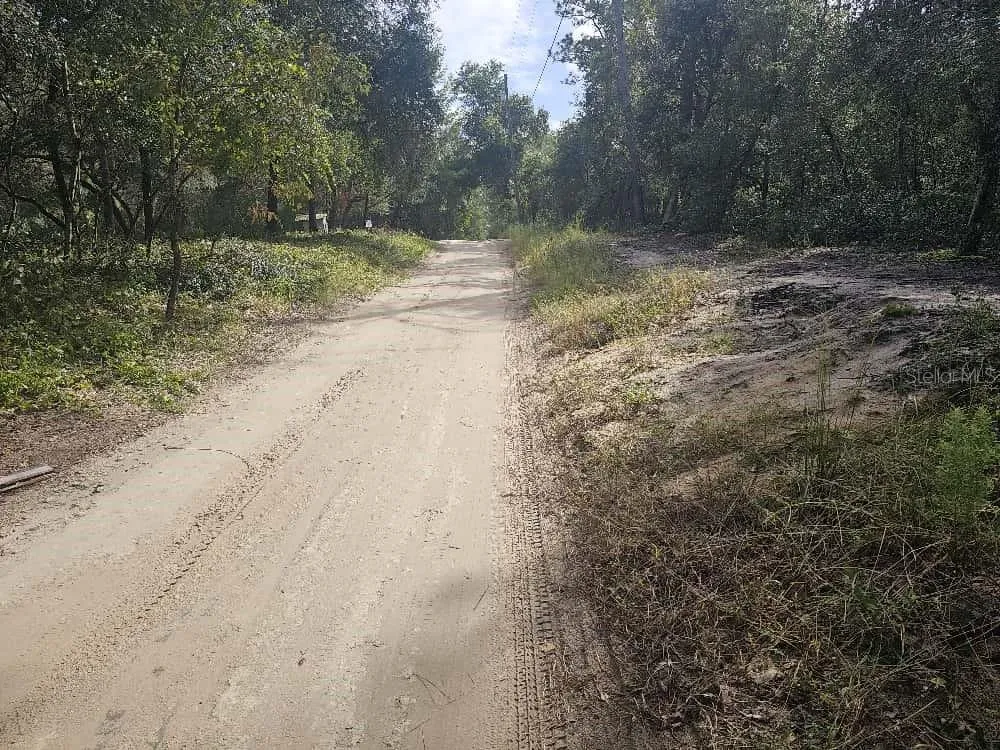 Looking past the property toward SE 197th Ave
