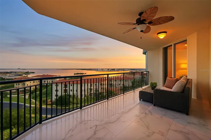 Waterfront elegance with endless sunset views