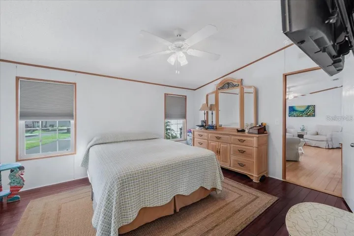 Bright and Airy Primary Bedroom with Abundant Natural Light