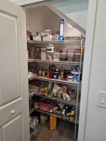 Spacious pantry