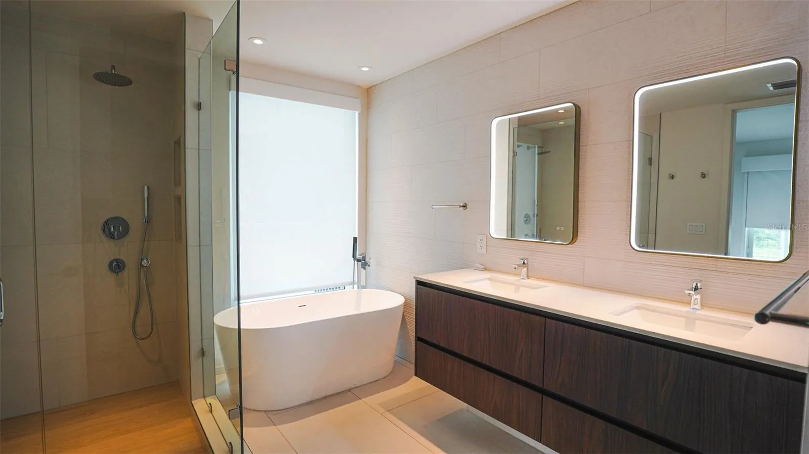 Master Bath - Double Shower and Separate Soaking Tub