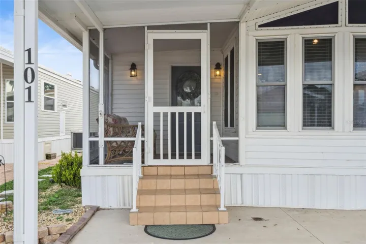 Steps leading to the Front Porch