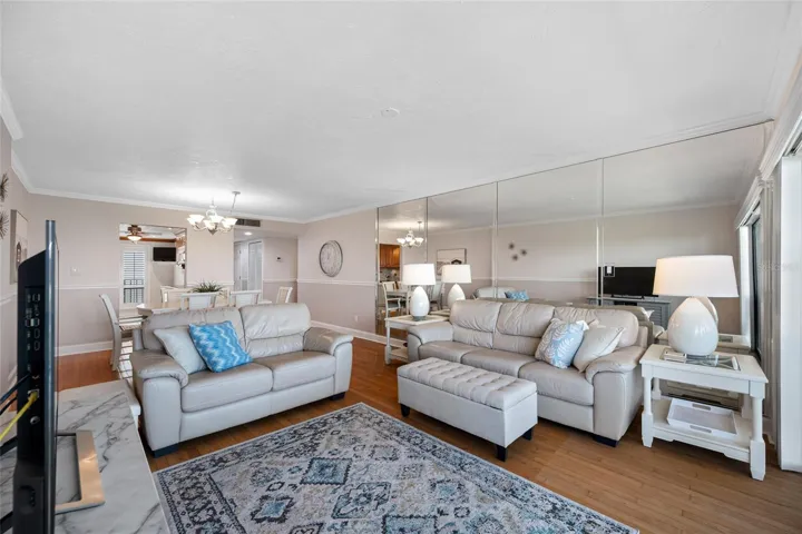 Spacious living area