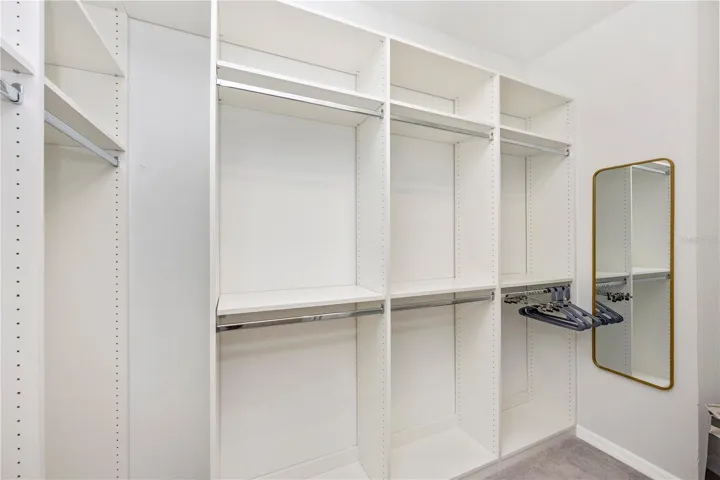primary closet