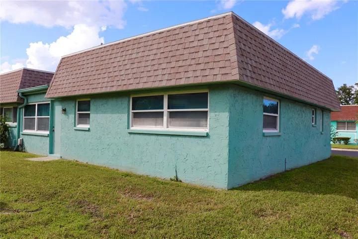 Rear of home