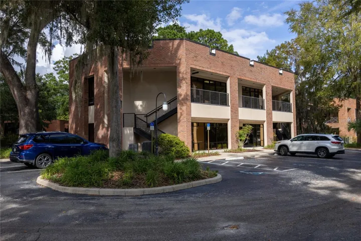 Front of building