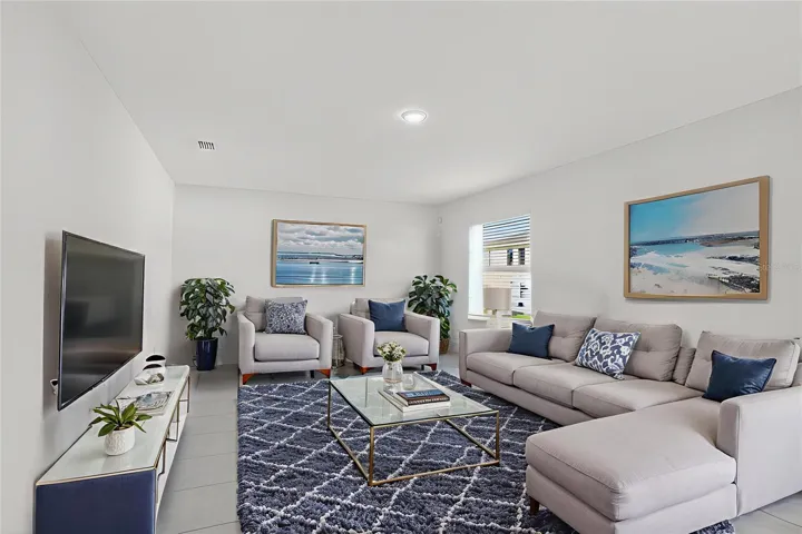 Huge family room (digitally edited)