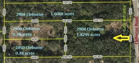 2904 Cleburne- with adjacent parcel for sale- Gate entrance on this parcel