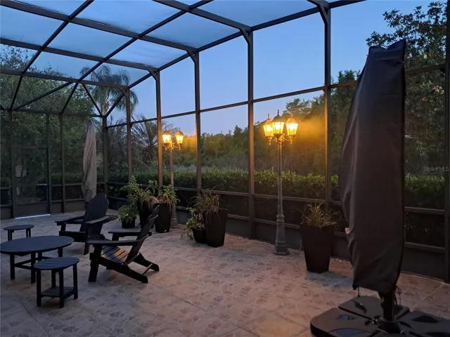 Lamp Posts on the Lanai