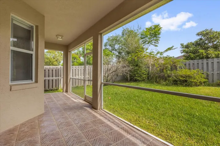 Screened in Patio