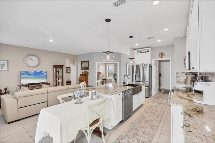 Kitchen-Living Room-Den/Office