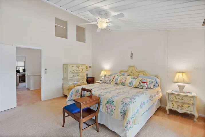 Vaulted ceiling