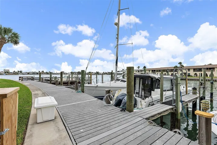 Private marina with water & electric