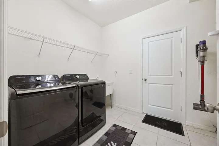 Laundry Room with Sink and Storage