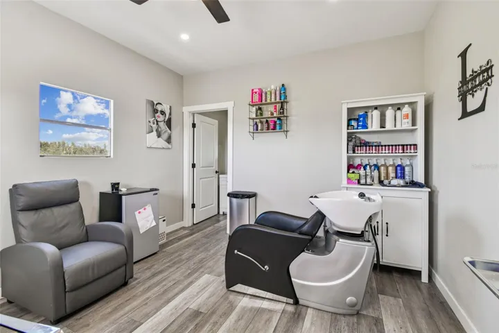 Office 2 used as hair salon