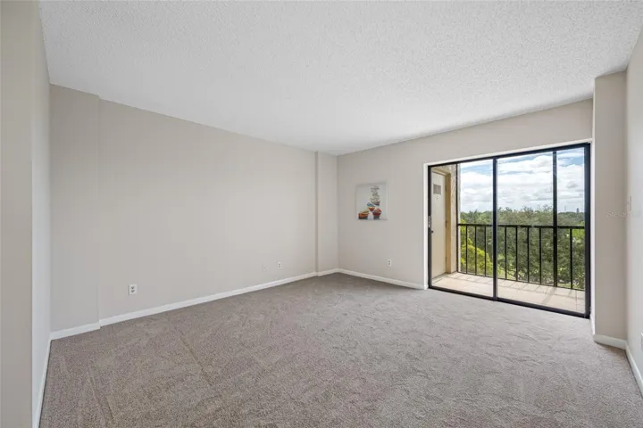 Spacious primary bedroom