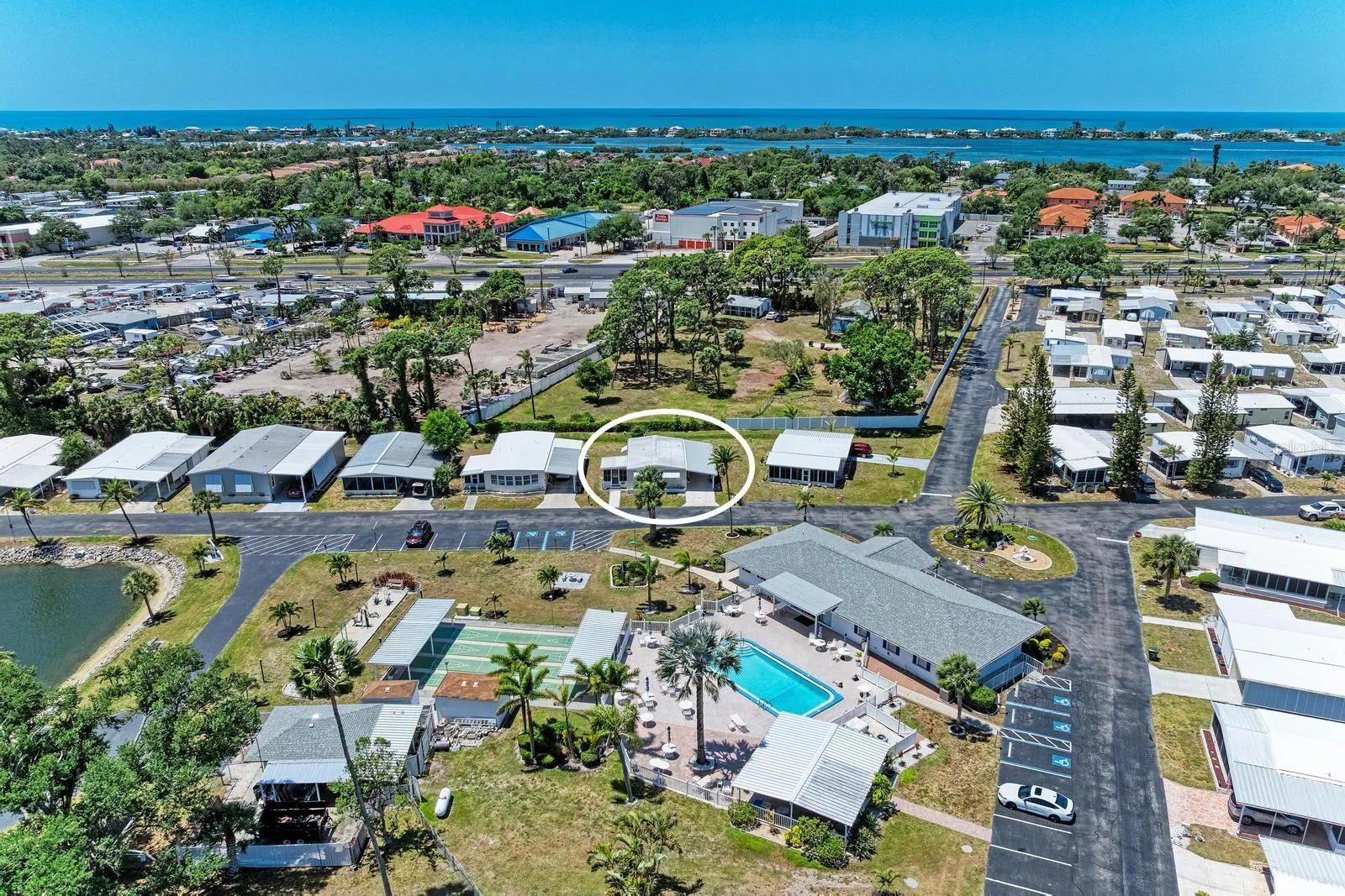 Great Location! Your home is across the street from the pool&amp; clubhouse.
