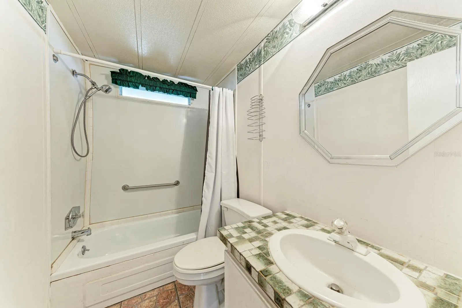 Guest bathroom ~ has bathtub