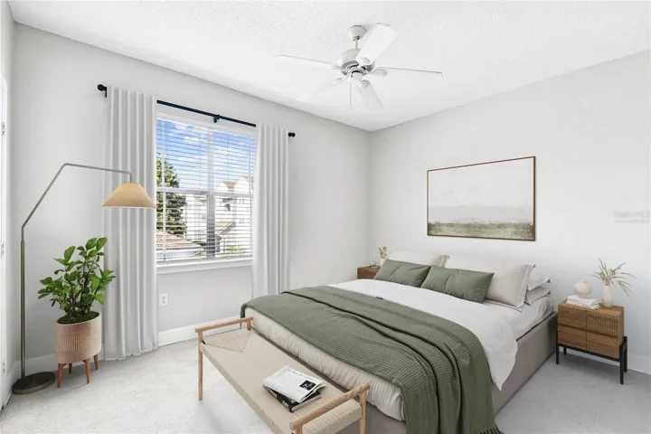 Virtually Staged Bedroom 1