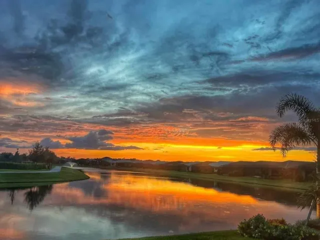 Sunset from lanai