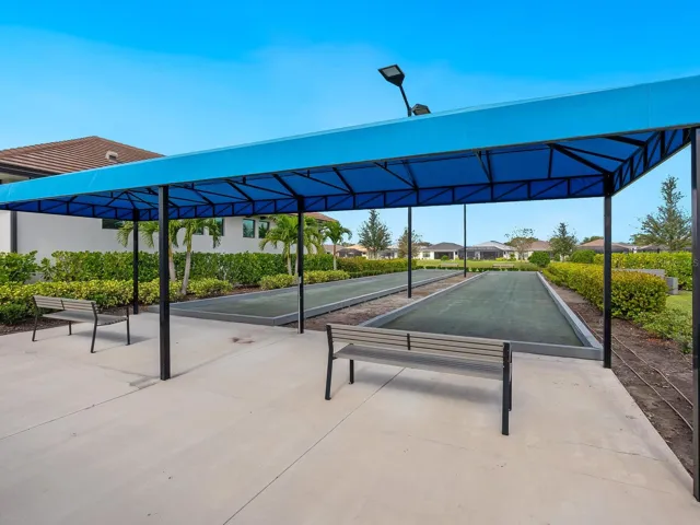 Bocce ball courts