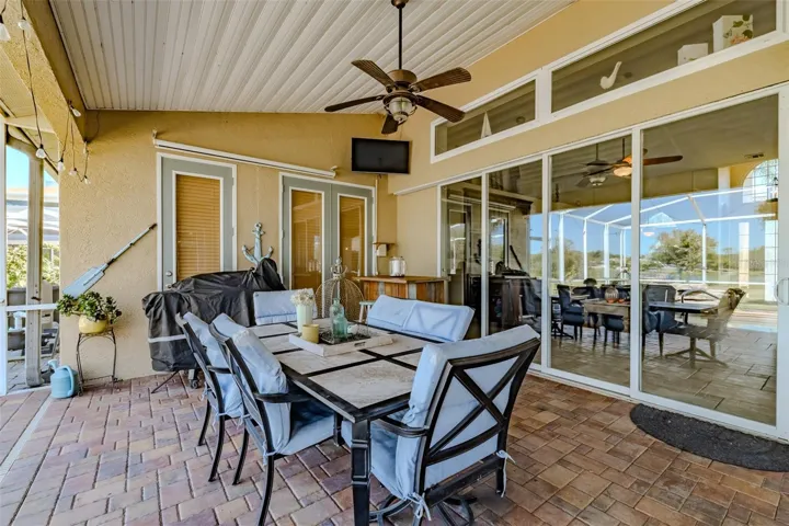 Covered Patio/Pool Area