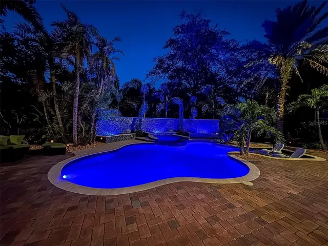 Pool at Night
