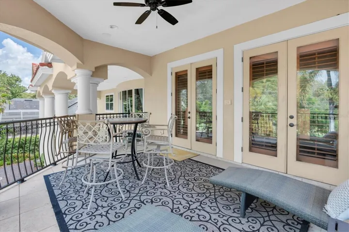 Balcony off of Primary Master Suite