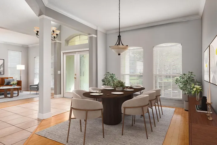 Formal Dining Room (virtually staged)