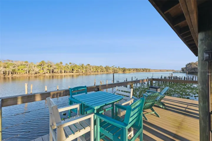 Sitting Area on End of Dock
