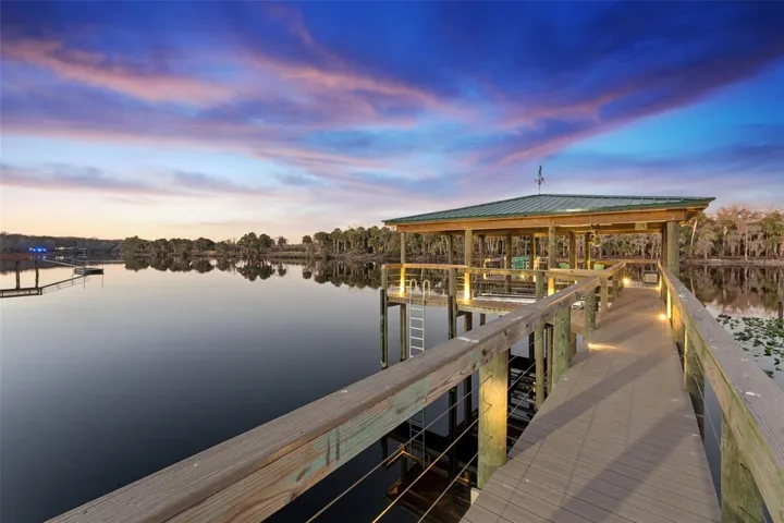 New Dock with Boat, Jet Ski Lift, Electric & Water