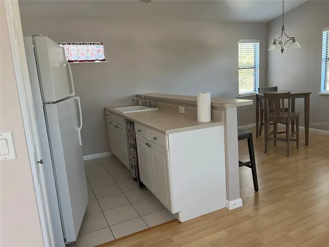 Upstairs kitchen