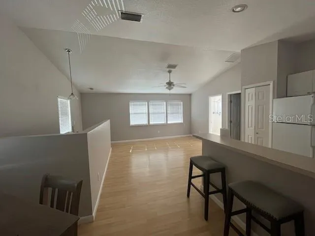 Upstairs open concept Living Area