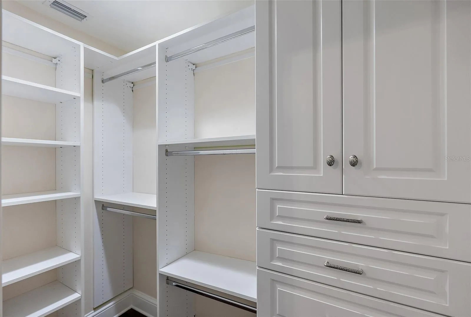 2nd Floor bedroom Closet w/ Built-ins (#3)