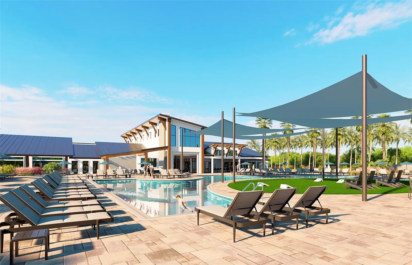 Resort Style Pool