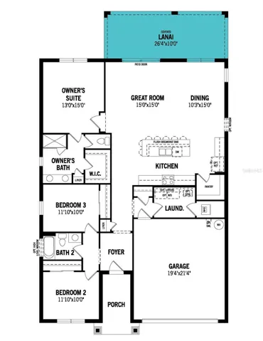 Meridian Parks Lot 1053 Floor Plan