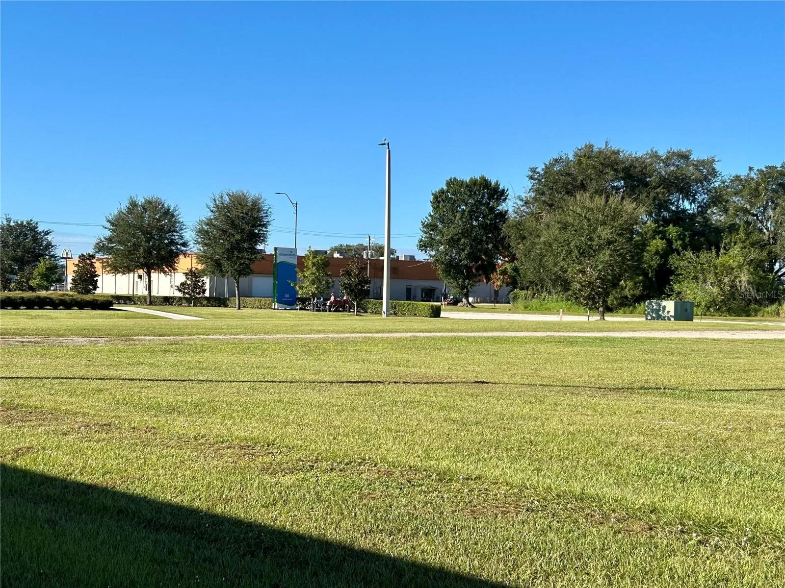 View from property looking southwest toward US Highway 17 northbound