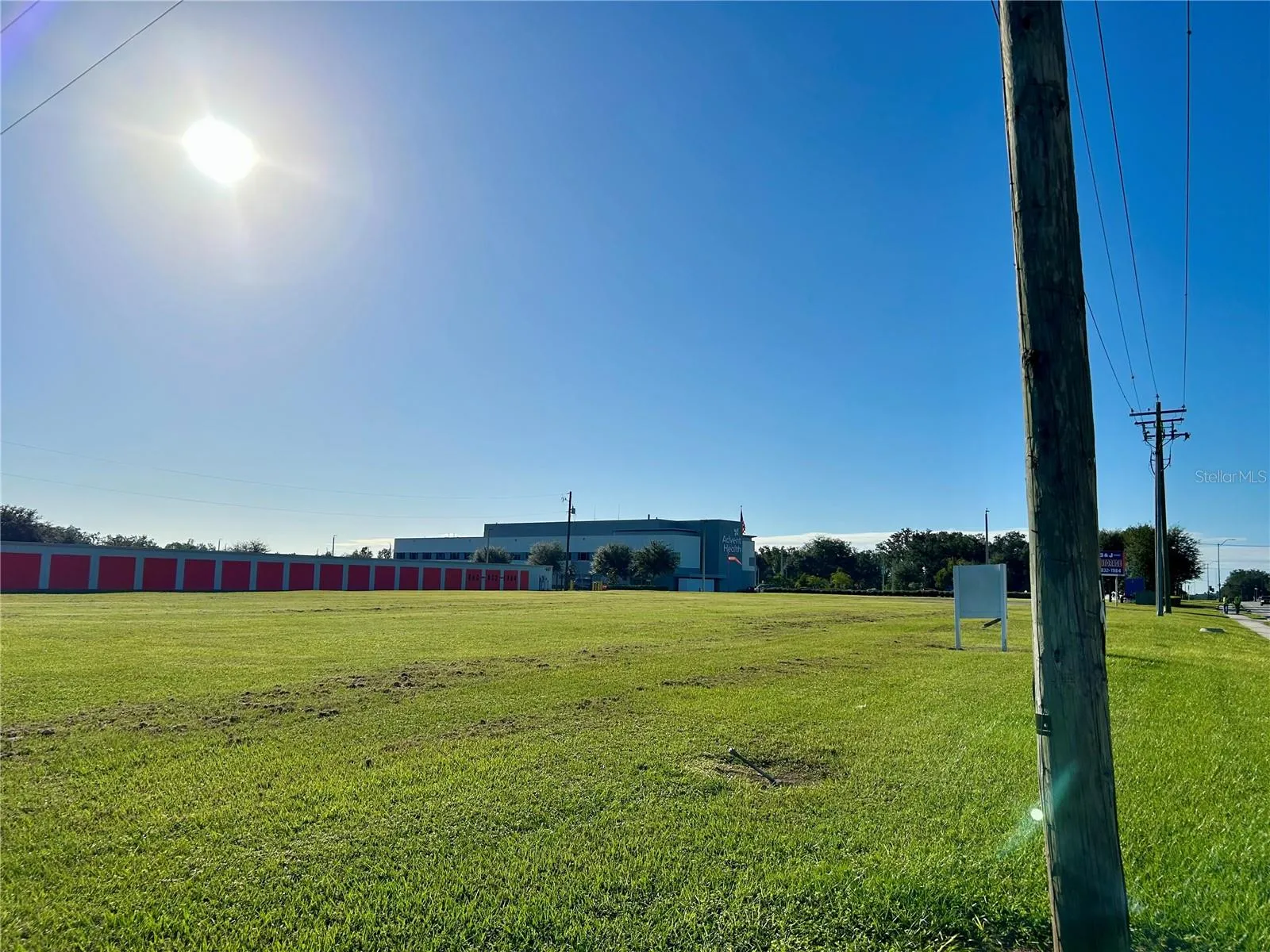 View from property looking south
