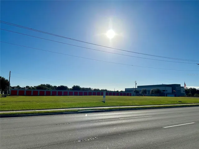 View across US Highway 17 northbound looking east to property