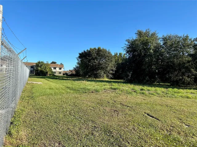 View from property looking north to apartment complex