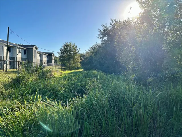 View from property looking east