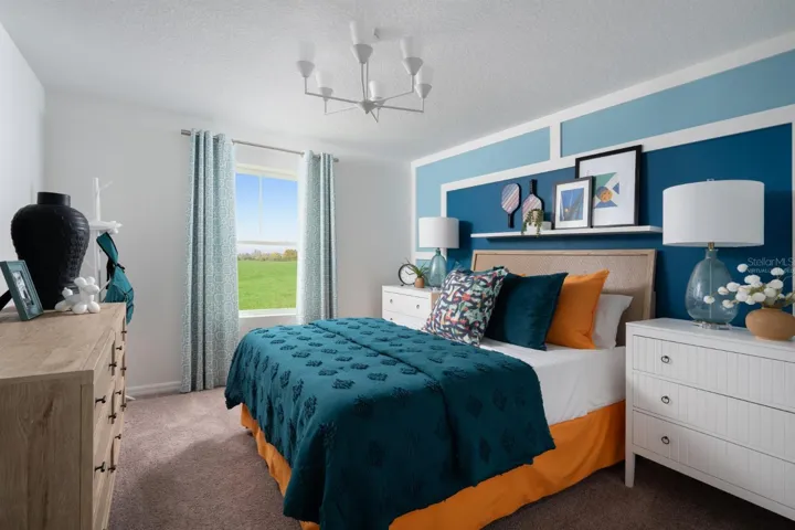 virtually staged/model home