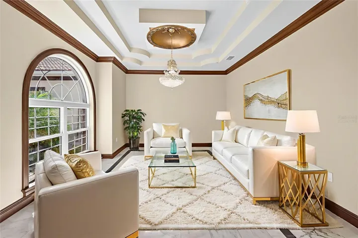 Formal Living Room  Virtually Staged