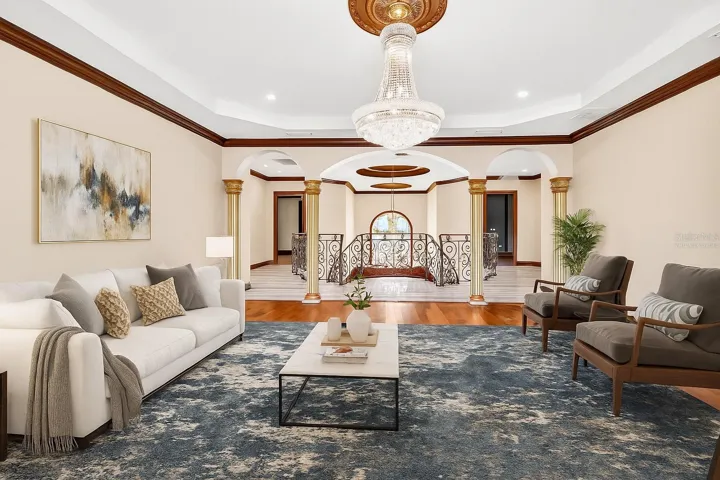 Upstairs Loft Virtually Staged