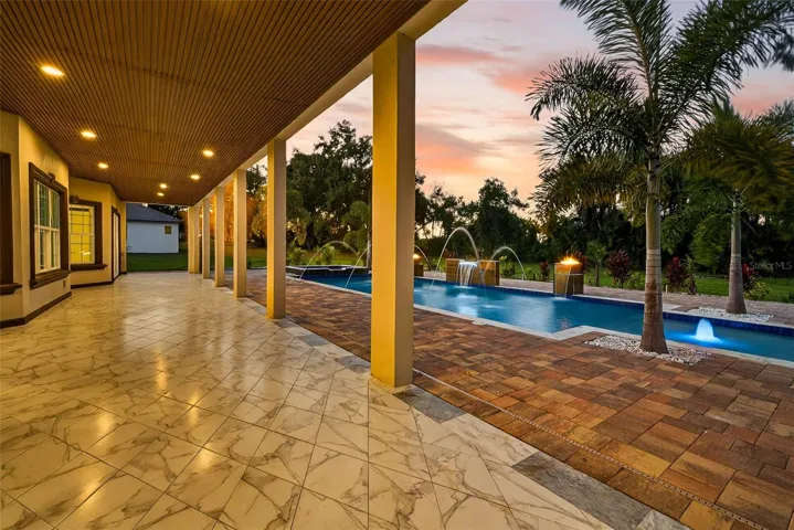 Rear Patio