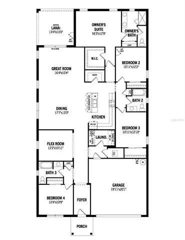 Meridian Parks Lot 1054 Floor Plan